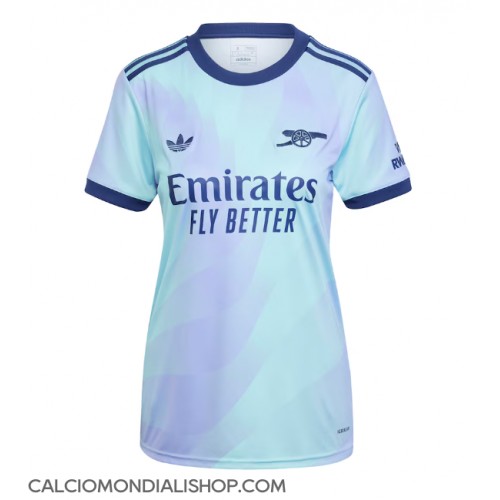 Maglie da calcio Arsenal Terza Maglia Femminile 2024-25 Manica Corta